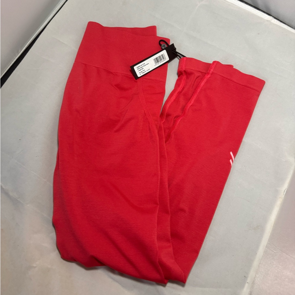 Effortless Seamless Leggings - Sweet Red M Reg